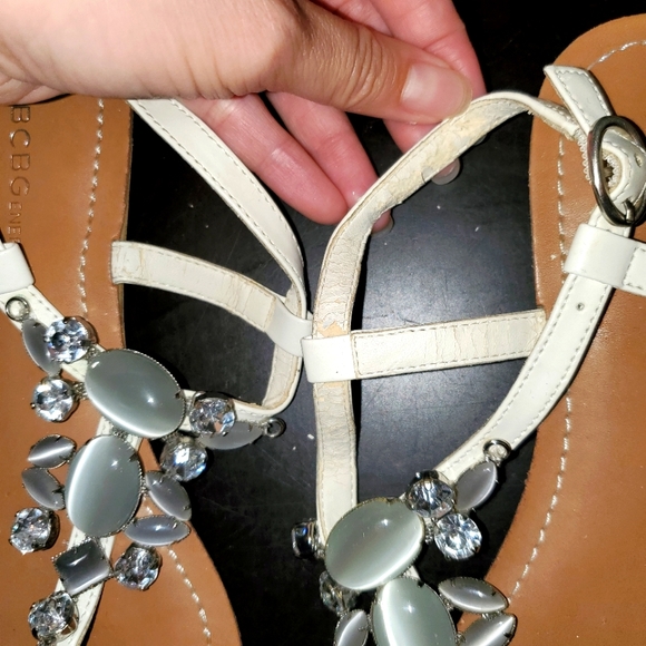 BCBGeneration white sandels - Picture 4 of 5